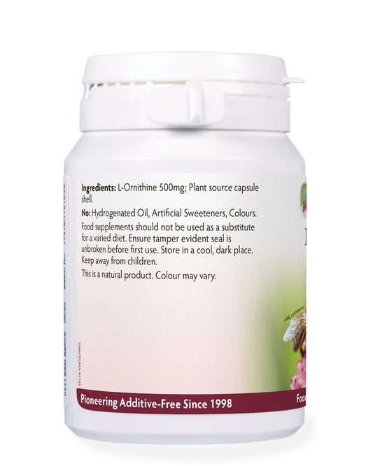 L-Ornithine 500mg x 50 capsules