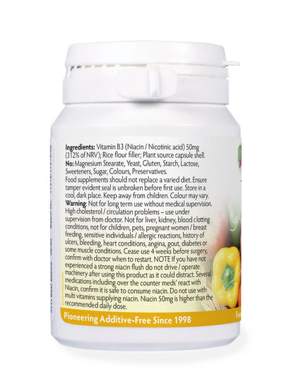 Vitamin B3 (Niacin) 50mg NE
