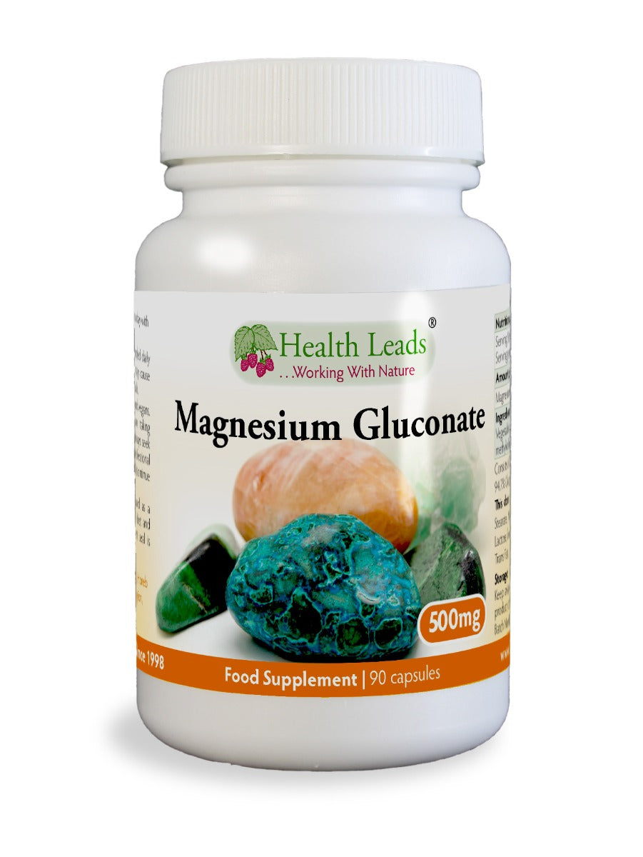 Magnesium Gluconate 500mg x 90 capsules