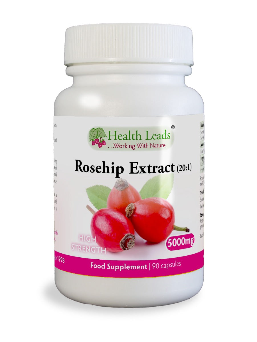 Rosehip Extract 20:1 5000mg x 90 capsules