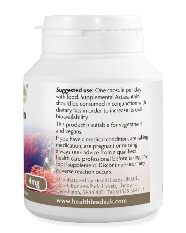 Astaxanthin 4mg x 90 capsules