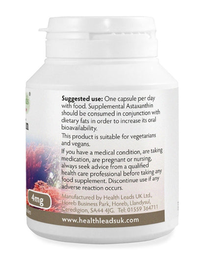 Astaxanthin 4mg x 90 capsules
