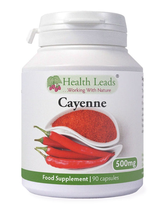 Cayenne Pepper 500mg x 90 capsules