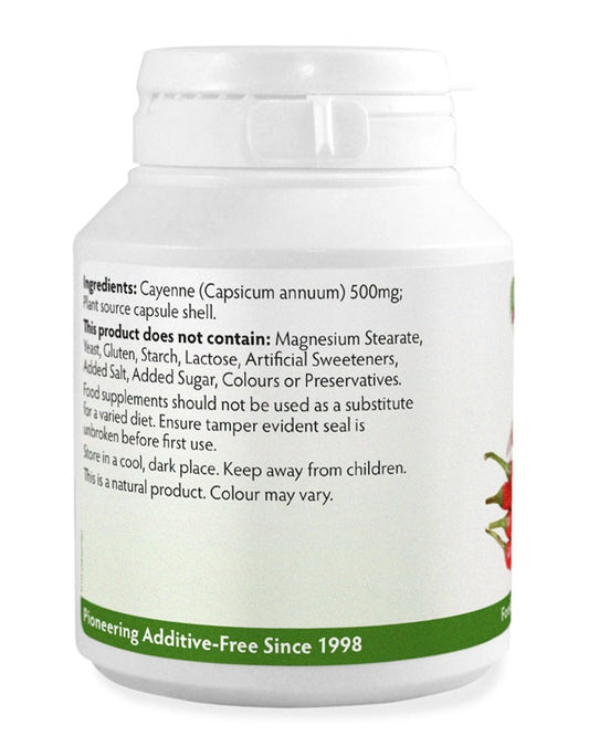 Cayenne Pepper 500mg x 90 capsules