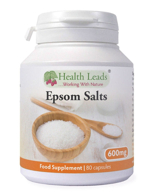 Epsom Salts 600mg x 80 capsules