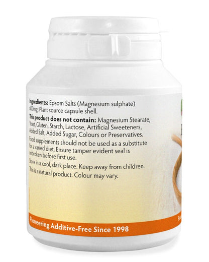 Epsom Salts 600mg x 80 capsules