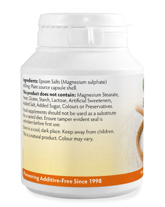 Epsom Salts 600mg x 80 capsules
