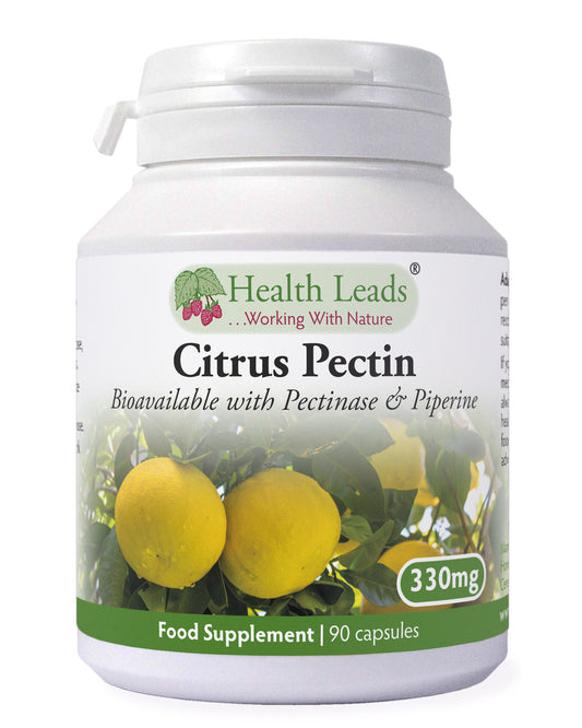 Citrus Pectin Bioavailable with Pectinase & Black Pepper Extract x 90 capsules