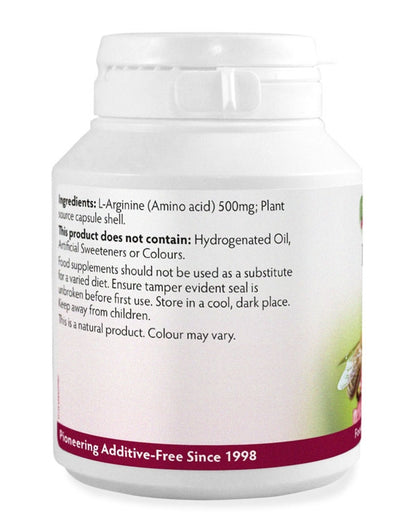 L-Arginine 500mg x 90 capsules