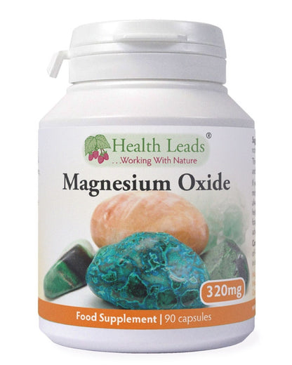 Magnesium Oxide 320mg x 90 capsules