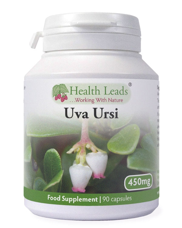Health Leads UK Uva Ursi 450mg 90 capsules