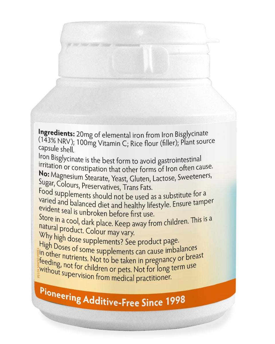 Iron & Vitamin C 20mg capsules