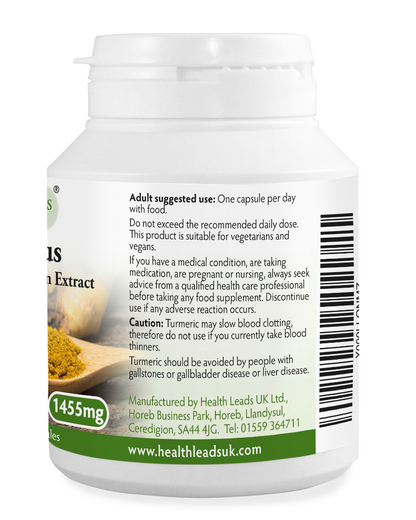 Turmeric Plus 1455mg x 90 Capsules