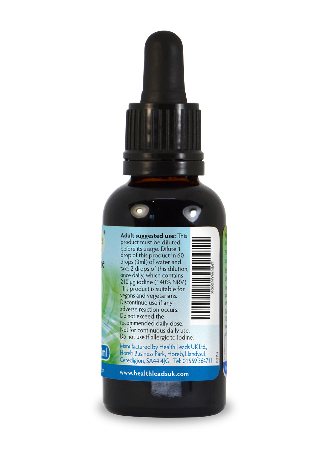 Lugol's Iodine 5% Solution 30ml