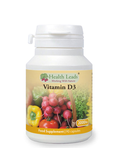 Vitamin D3 (Cholecalciferol) x 90 capsules