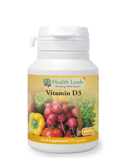 Vitamin D3 (Cholecalciferol) x 90 capsules