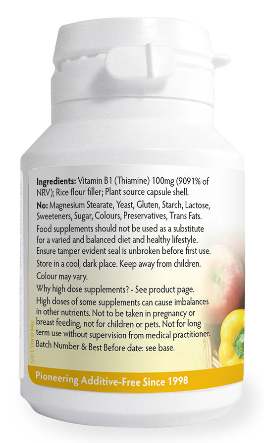 Vitamin B1 (Thiamine) 100mg x 90 capsules