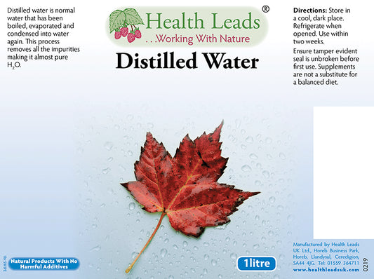 Distilled Water 1 Litre