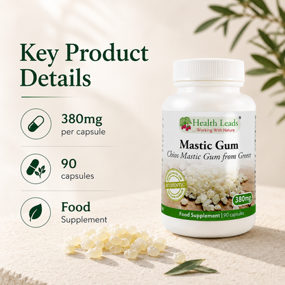 Mastic Gum 380mg Capsules