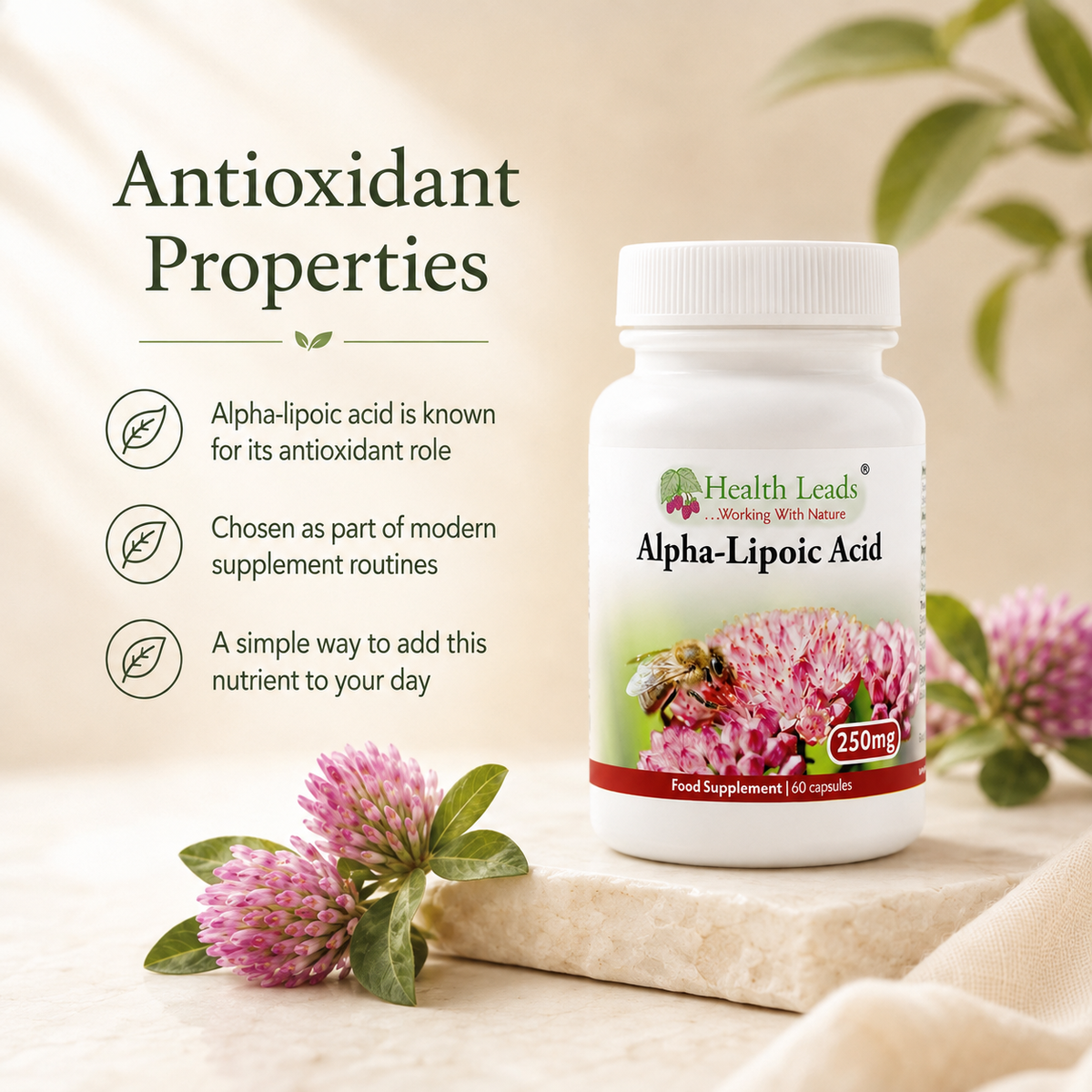 Alpha-Lipoic Acid 250mg x 60 capsules
