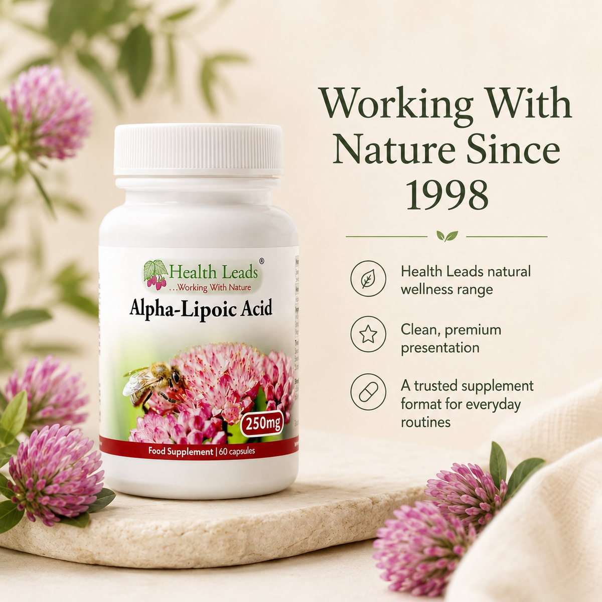 Alpha-Lipoic Acid 250mg x 60 capsules