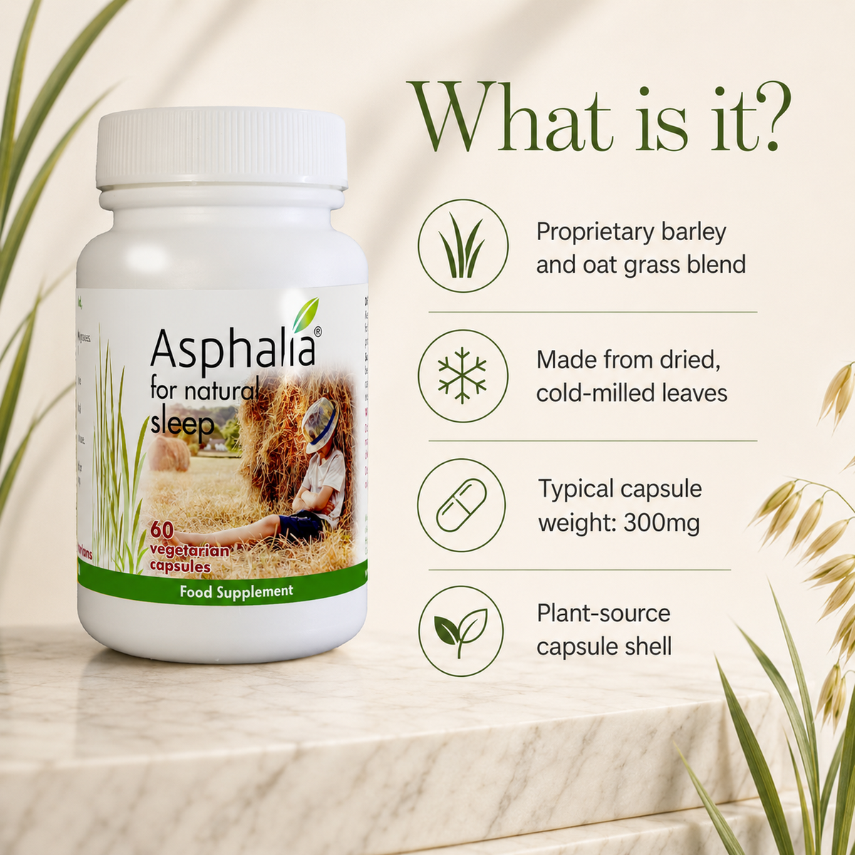 Asphalia for Natural Sleep