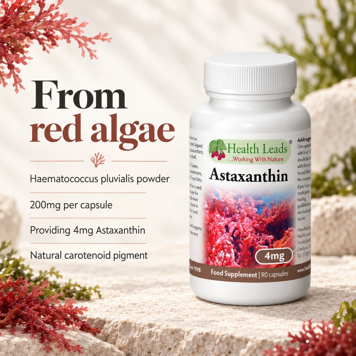 Astaxanthin 4mg x 90 capsules