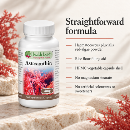 Astaxanthin 4mg x 90 capsules
