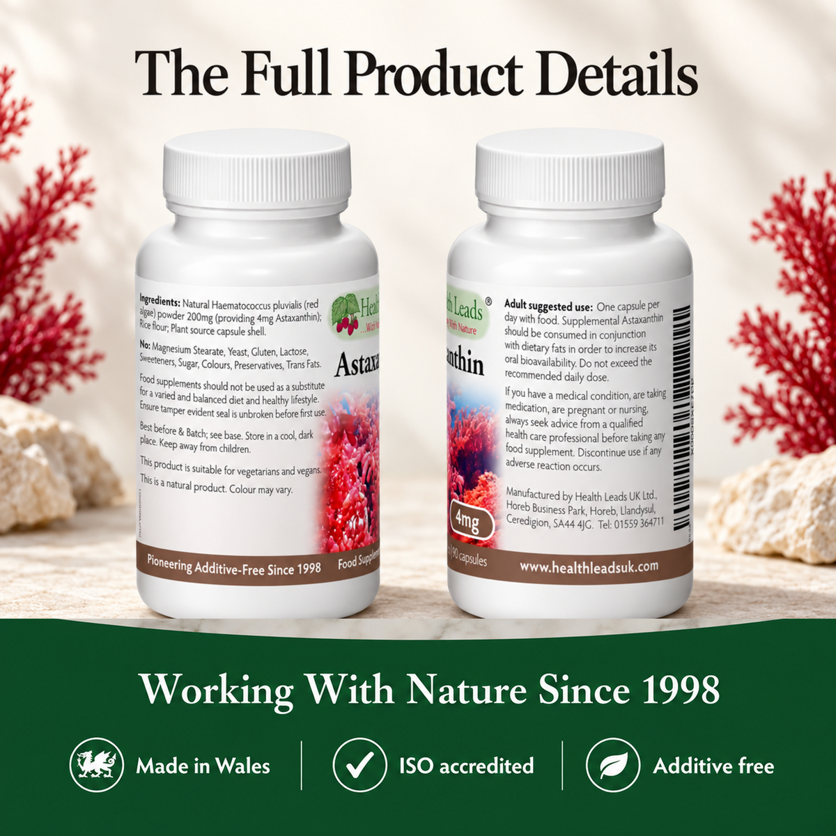 Astaxanthin 4mg x 90 capsules