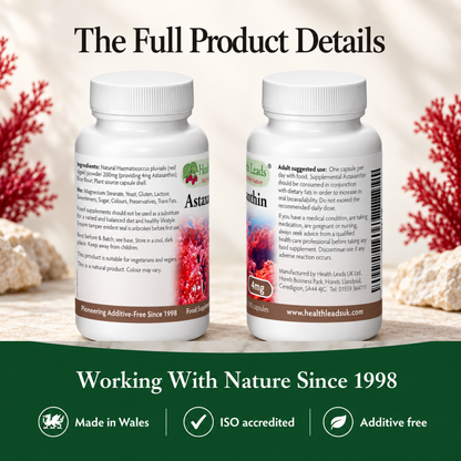 Astaxanthin 4mg x 90 capsules