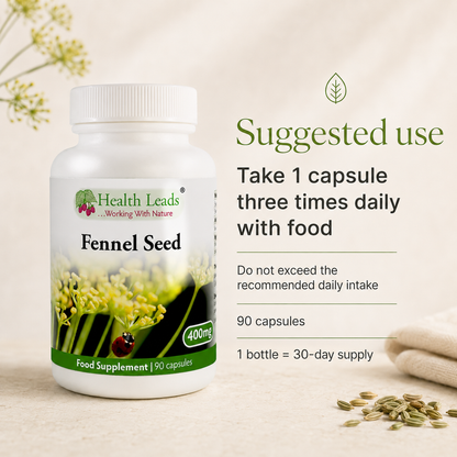 Fennel Seed 400mg x 90 capsules