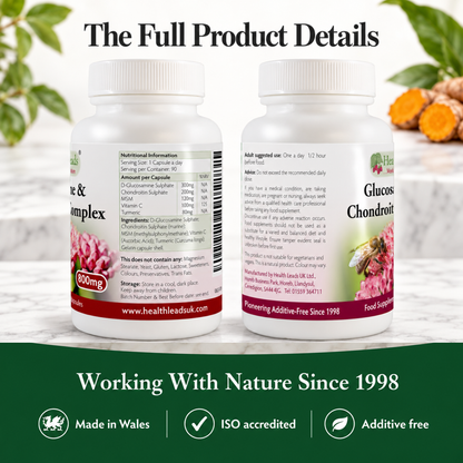 Glucosamine & Chondroitin Complex 800mg x 90 capsules