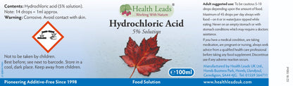 Hydrochloric Acid 5% Solution