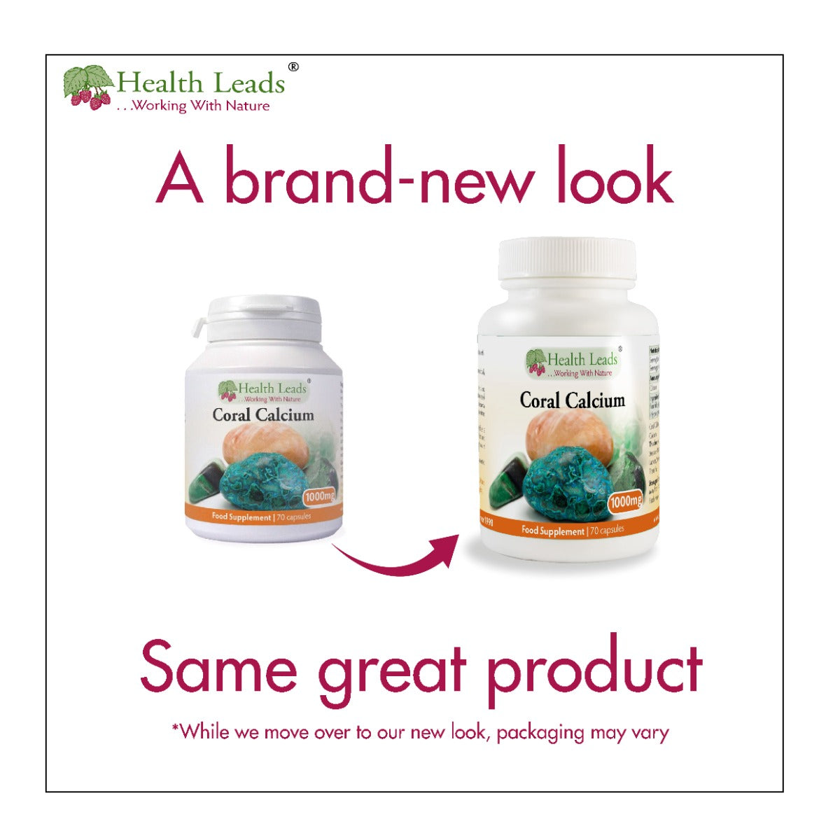 Coral Calcium 1000mg x 70 capsules