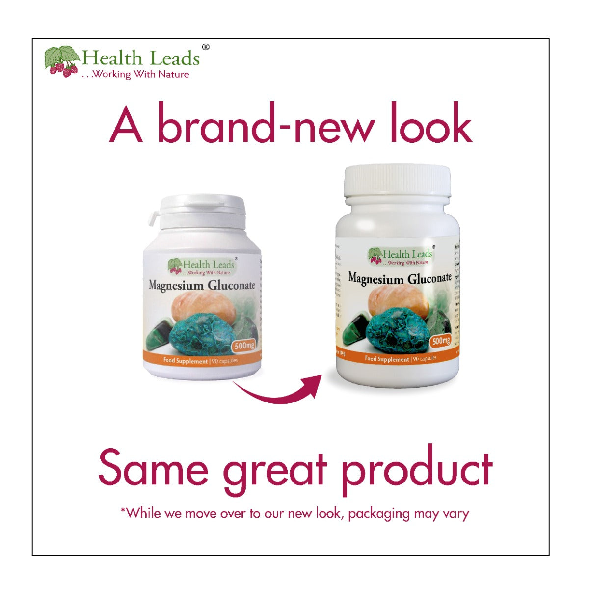 Magnesium Gluconate 500mg x 90 capsules