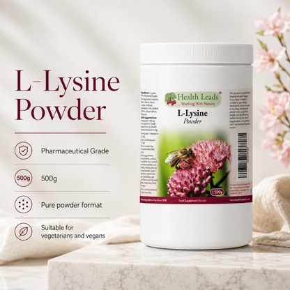 L-Lysine Pharmaceutical Grade Powder 500g