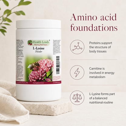 L-Lysine Pharmaceutical Grade Powder 500g