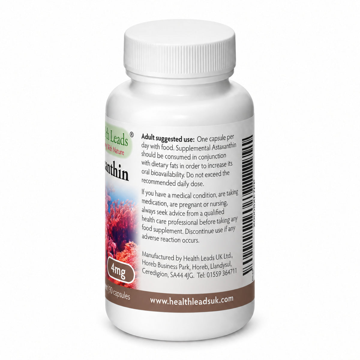 Astaxanthin 4mg x 90 capsules