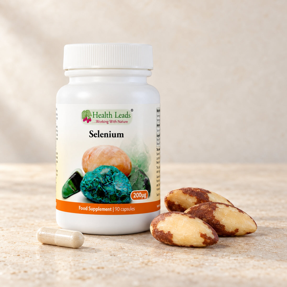 Selenium, in an organic form