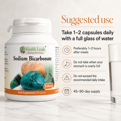 Sodium Bicarbonate 850mg x 90 capsules