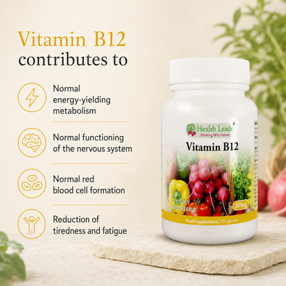 Vitamin B12 (Methylcobalamin) 500mcg