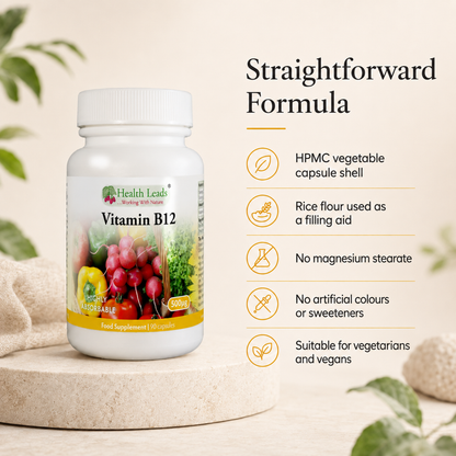 Vitamin B12 (Methylcobalamin) 500mcg