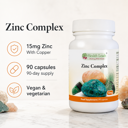 Zinc Complex 15mg x 90 capsules