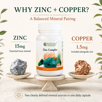 Zinc Complex 15mg x 90 capsules