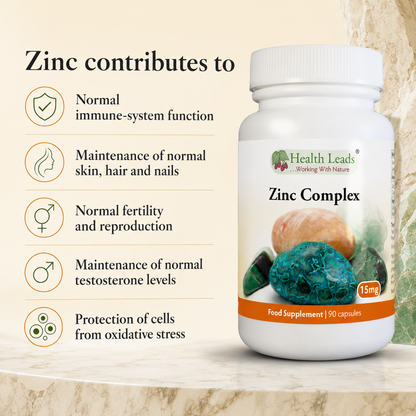 Zinc Complex 15mg x 90 capsules