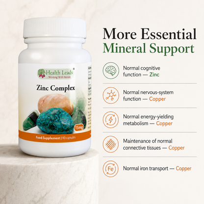 Zinc Complex 15mg x 90 capsules